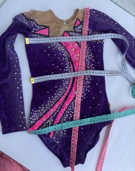 ПРОКАТ купальник для художньої гімнастики104.Художественная гимнастика