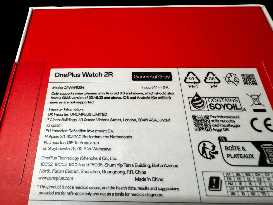 Годинник OnePlus Watch 2R / NFC