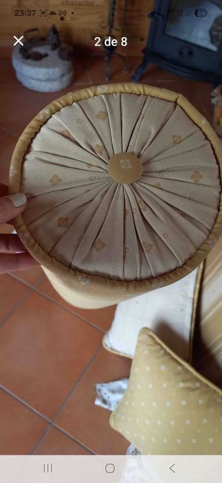 Cabeceira/almofadas/rolo