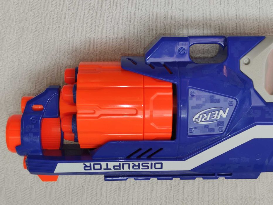 БЛАСТЕР NERF Elite DISRUPTOR (B9837) + упаковка (39 шт) куль-присосок