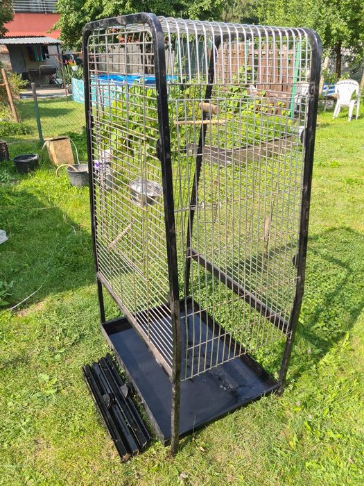 Duża klatka dla papug