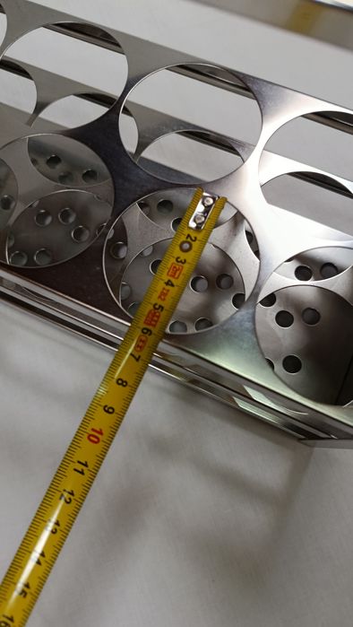 Gradilha laboratório Memmert, aço inox, tubos ensaio, profissional