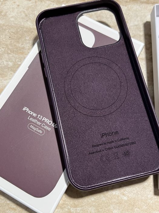 Capa iPhone 13 Pro Max Leather c/MagSafe