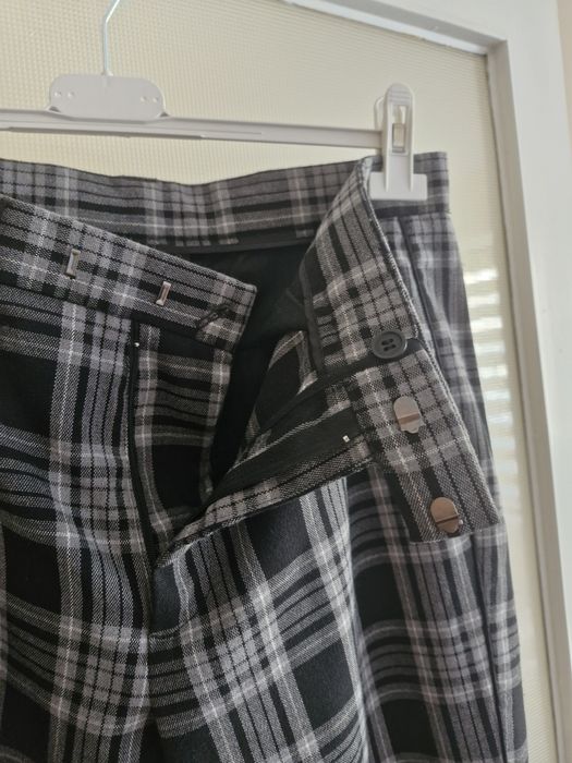 Spodnie w kratkę unisex