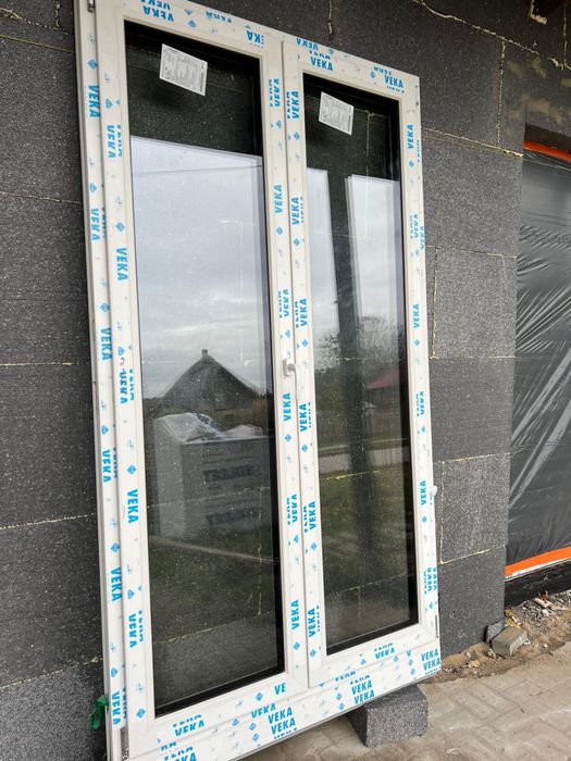 Nowe okno PVC Domel Vector dwuskrzydłowe-energooszczędne