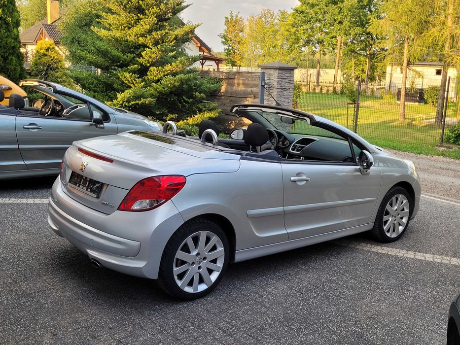 Peugeot 207cc 1,6Vti 120KM LIFT 100tyś/km CD alufelga klimatronik - w ofercie  rózne cabrio