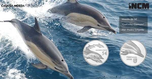 5€ conjunto de 5 Moedas  – Espécies de animais ameaçados.