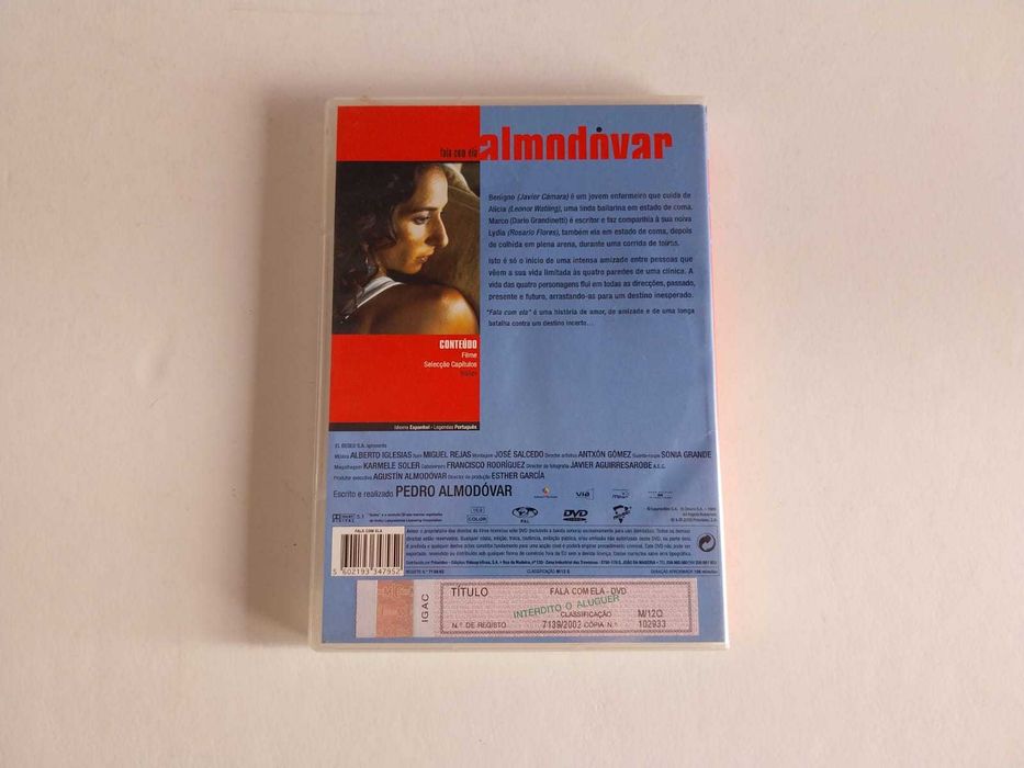 Fala com Ela (Hable con Ella) - Pedro Almodóvar - cinema espanhol