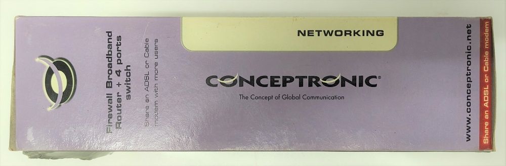 Conceptronic 4-Port Firewall Router64750574934275123