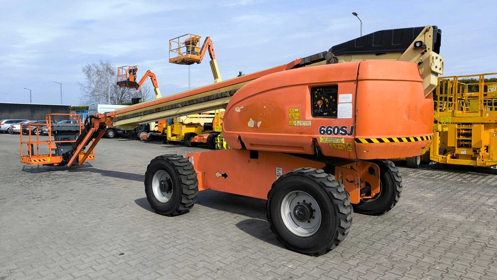 Spalinowy podnośnik koszowy JLG 660 SJ Rok produkcji 2008