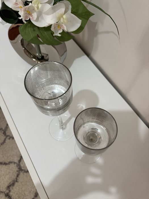 Castiçais Prateados