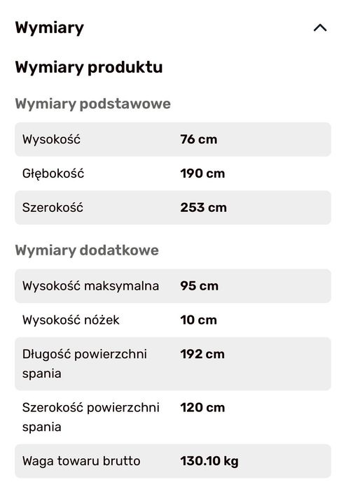 Piękny, jak nowy narożnik Zante