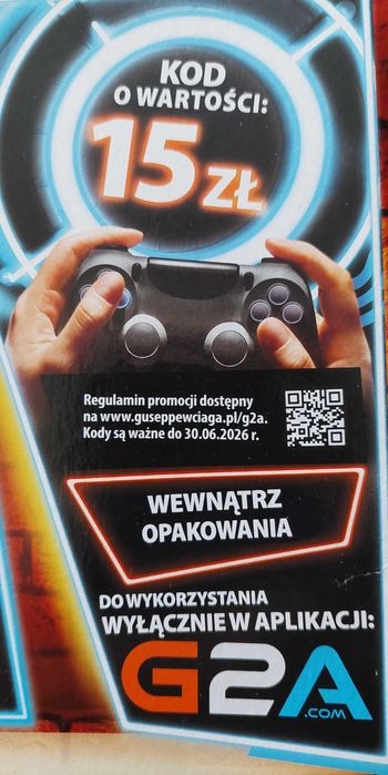 Kod na 15 zł do aplikacji G2A.COM