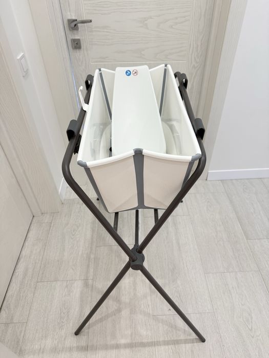 Набір Stokke Flexi Bath: ванночка складна, адаптер, підставка