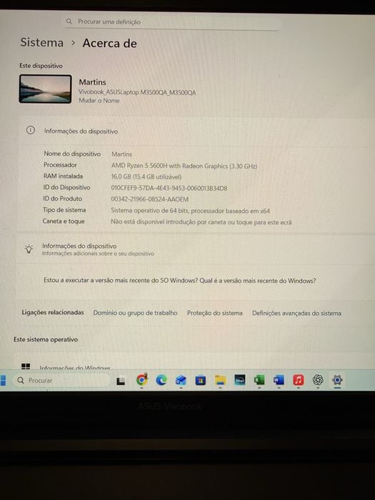 Asus Vivobook 15 Pro OLED M3500Q