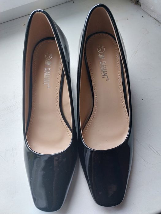 туфлі, підбори, чорні 37 розмір Нові
