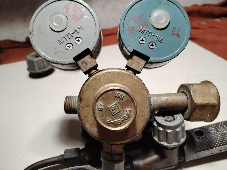 Редуктор ДПП-1-65 БКО-50-2 Резак Р3П-01 Балон Кислород Ацетилен Пропан