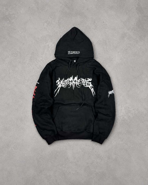 Худи Vetements TFD ветмо оверсайз худі opium erd archive