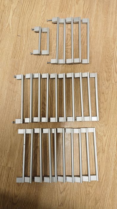 Uchwyty meblowe aluminium szczotkowane