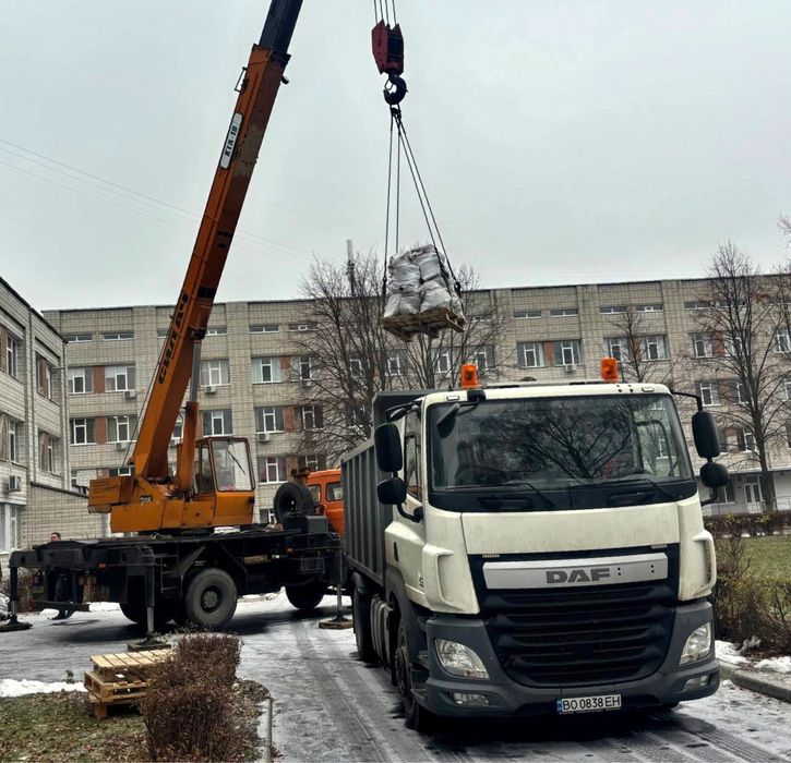 Вантажні перевезення Щебінь/Пісок/Дрова/Камінь/Бетон Самосвал/Самоскид