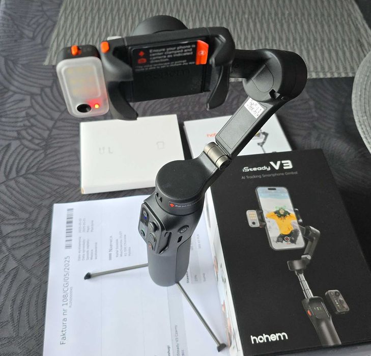 Gimbal Hohem iSteady V3 do telefonu JAK NOWY GW