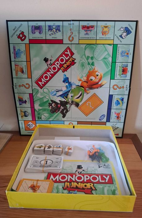 Jogo Monopoly Junior Hasbro Gaming 5+