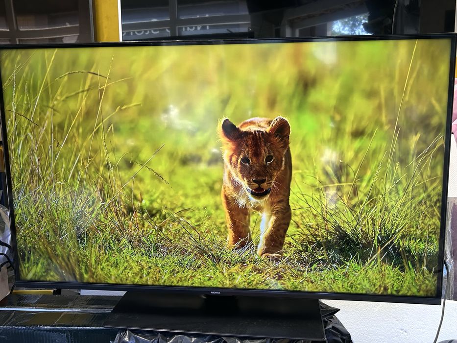 4K телевізор 43”  Nokia UNE43GV210, Xiaomi L43M5-5ARU, Android, голосовий пульт.