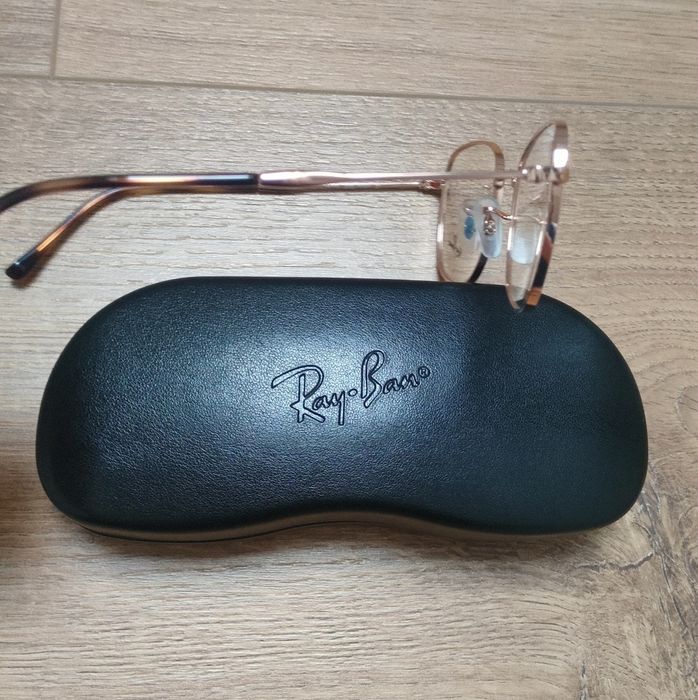 Nowe odprawy Ray-Ban RX 6497 Rose gold