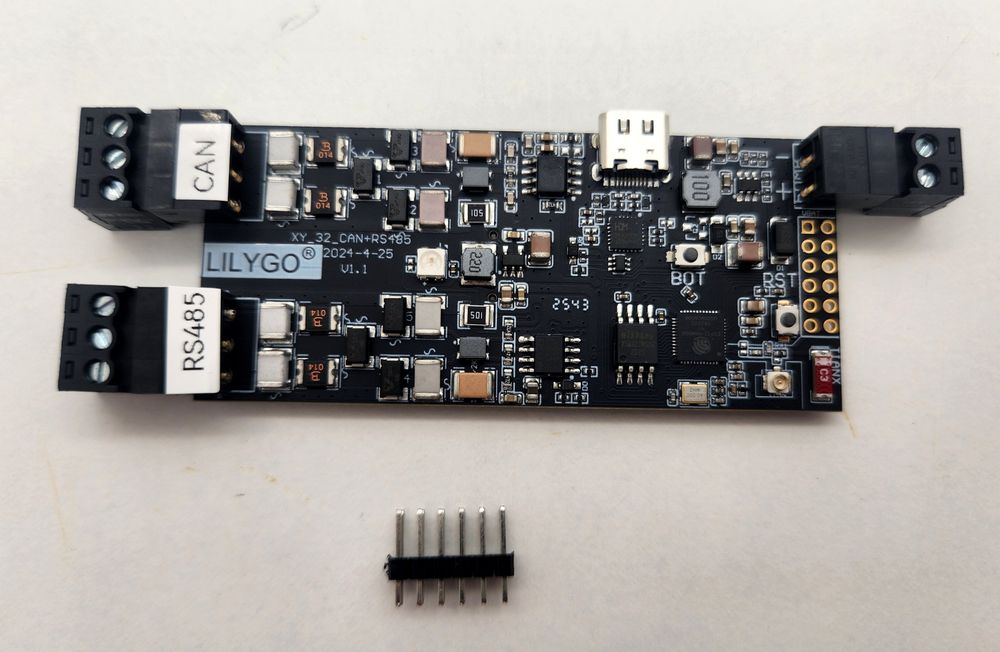 Бездротовий модуль керування LILYGO ESP32 CAN RS485 PINMAP