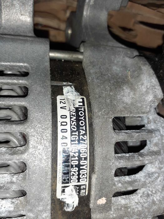 Alternador toyota yaris 1.0