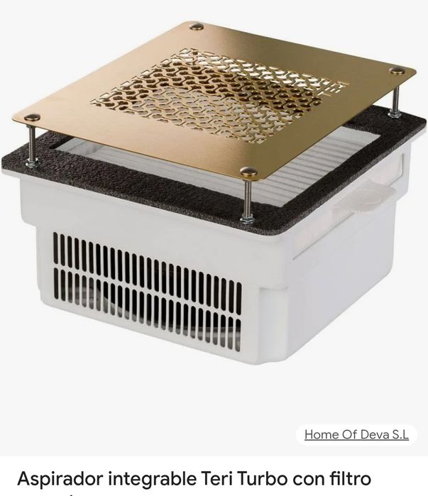 Aspirador para mesa de manicure TERI Turbo novo, ainda com garantia