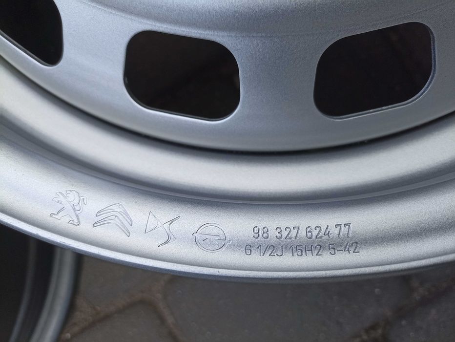 НОВІ R-15 5*108 PEUGEOT PARTNER Rifter 605 CITROEN Berlingo OPEL Combo