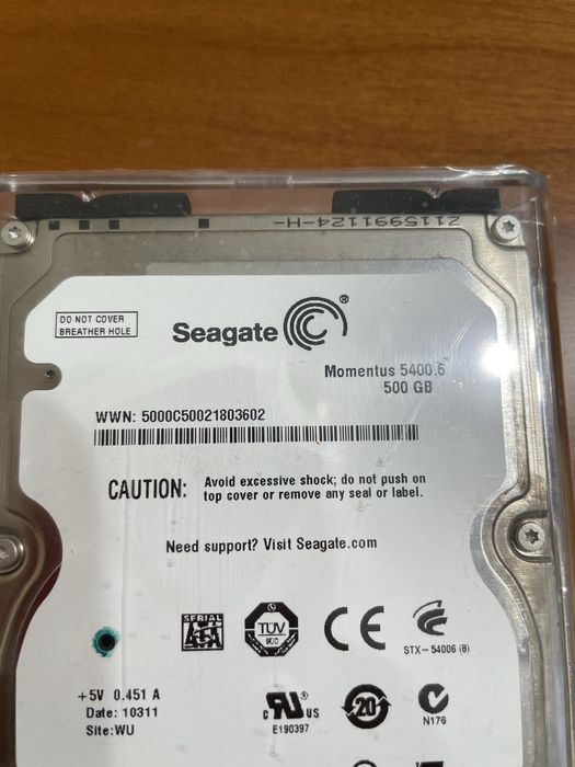 Disco externo 2.5 500gb Seagate HDD