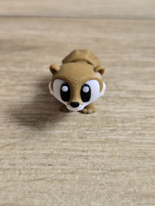 Mini Figurka Wydry 3d - Druk3d fidget mixGadzet