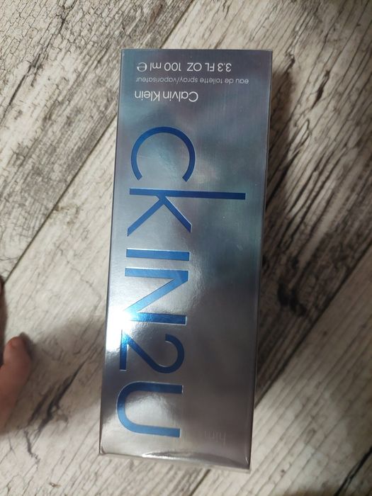 Hit !Nowy Calvin Klein In2U Perfumy męskie Men 100ml woda toaletowa mę