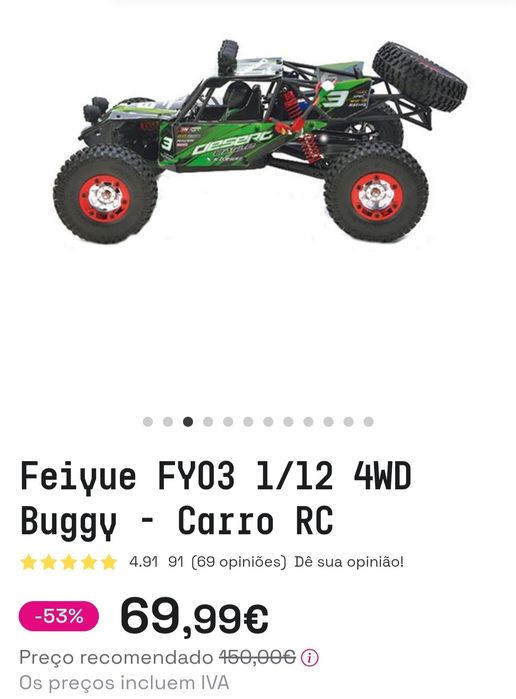 Carrinho RC RST Racing 4WD – Rock Crawler