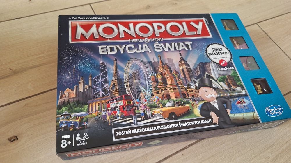 Monopoly Here & now Edycja Świat IDEAŁ