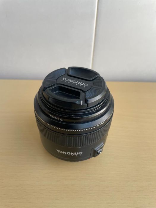 Lente Yongnuo 85mm f/1.8 (Encaixe Canon EF) – Excelente Estado