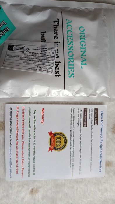 Адаптер Apple Lightning - USB для камери з портом заряджання