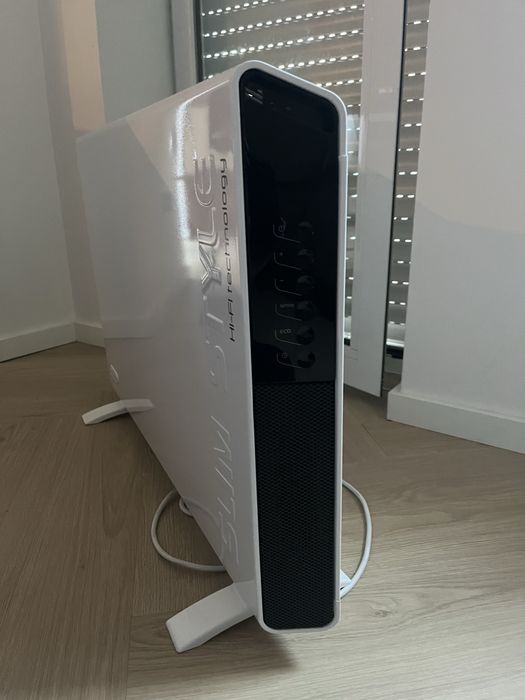 Aquecedor slim style Hi-fi technology