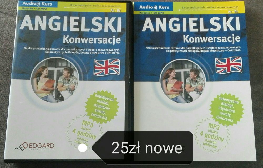 Ksiażki, płyty jęz. angielski