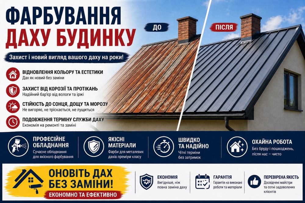 Фарбуваня Дахів