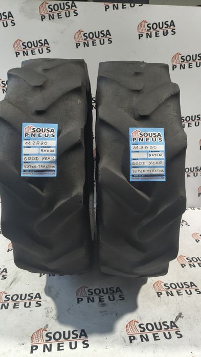 2 pneus Agrícolas 11.2R 20 Good year - Oferta dos Portes