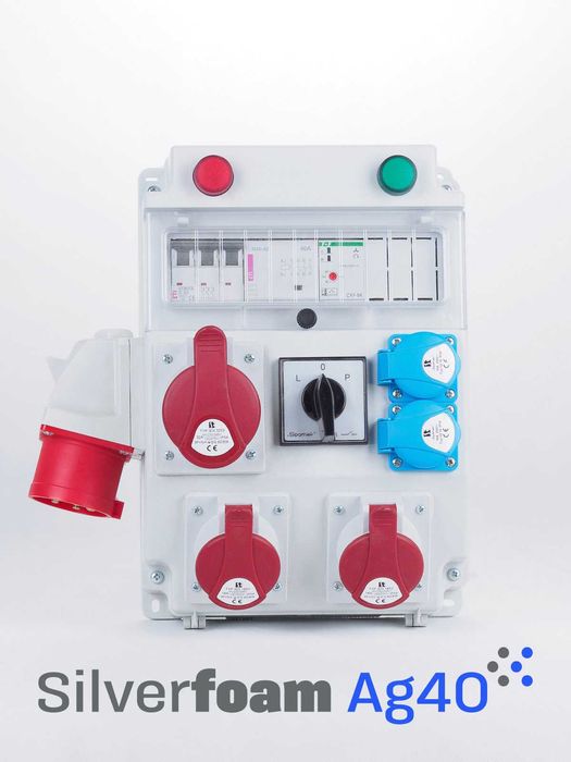 Rozdzielnia elektryczna do agregatów natryskowych