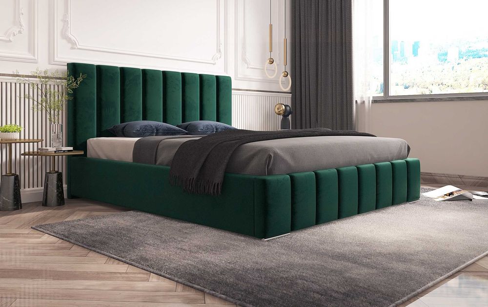 Łóżko tapicerowane AMBER  120x200, 140x200, 160x200, 180x200, 200x200