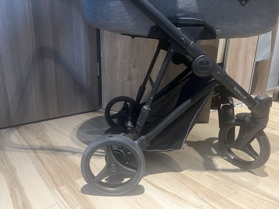 Wózek Bebetto Nitello 2w1 z amortyzacja