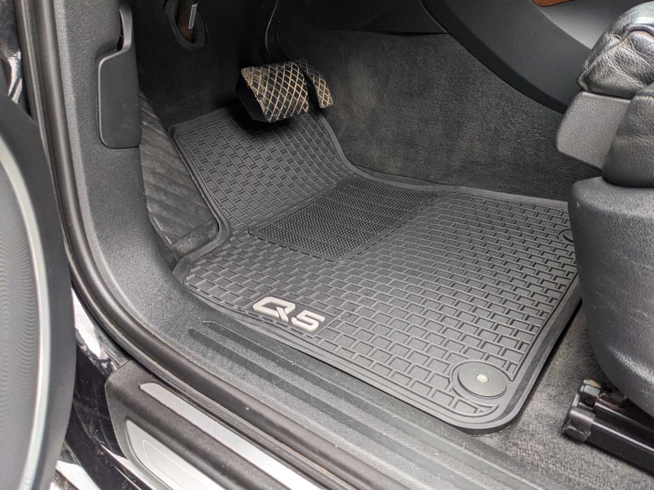 Гумові килимки в салон Audi Q5 2008-2017 коврики резиновые Ауди Ку 5 Ауді Кью5