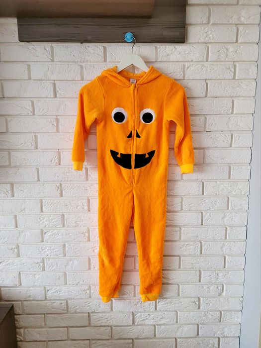 Strój 122/128 dynia karnawałowy bal przebierańców Halloween