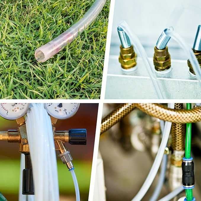 Przezroczysty wąż silikonowy spożywczy 6x8 mm – 4 metry