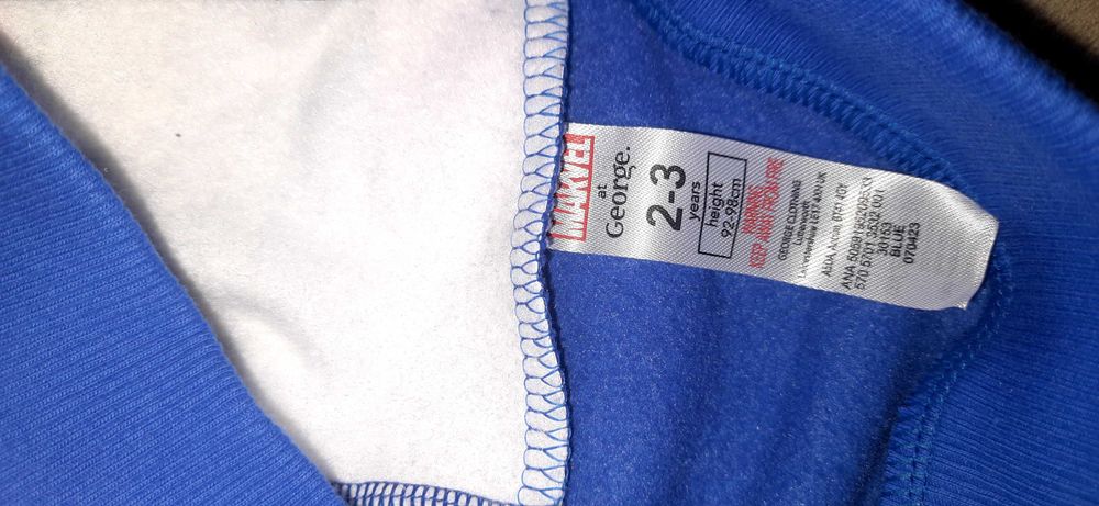 Bluza z kapturem Marvel 92 98 nowa